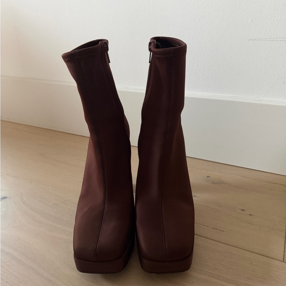Jeffrey Campbell Arcadia Boots - Brown